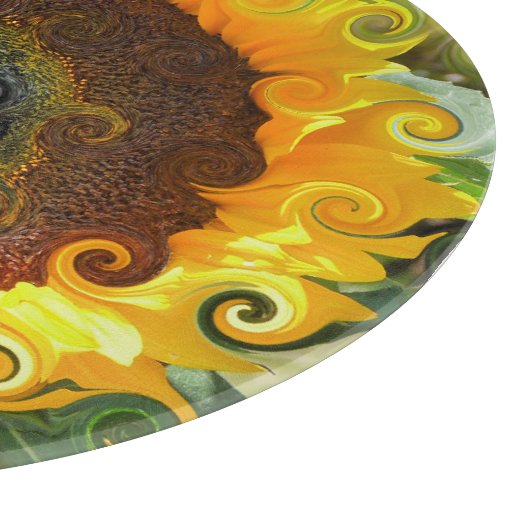 SUNFLOWERS SNIJPLANK (Hoek)