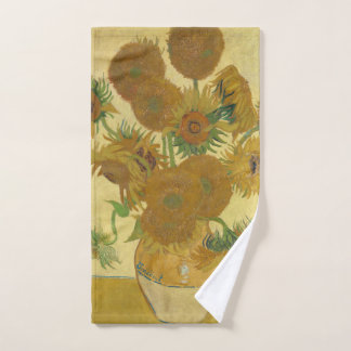 Sunflowers, Still Life Oil Painting, Van Gogh Handdoek