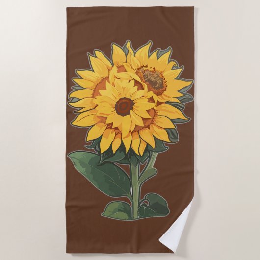 SUNFLOWERS STRANDLAKEN (Voorkant)