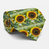 SUNFLOWERS STROPDAS (Opgerold)