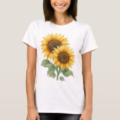 Sunflowers T-Shirt (Voorkant)