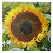SUNFLOWERS TEGELTJE (Voorkant)
