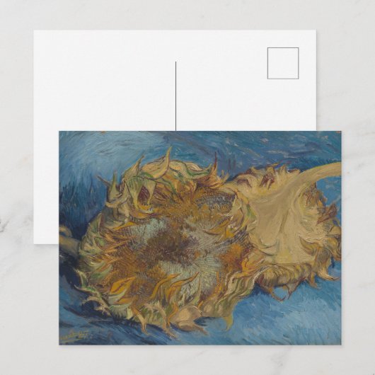 Sunflowers - Vincent van Gogh | Fine Art Postcard Briefkaart (Voorkant / Achterkant)