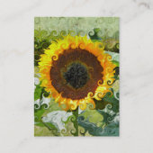 SUNFLOWERS VISITEKAARTJE (Voorkant)