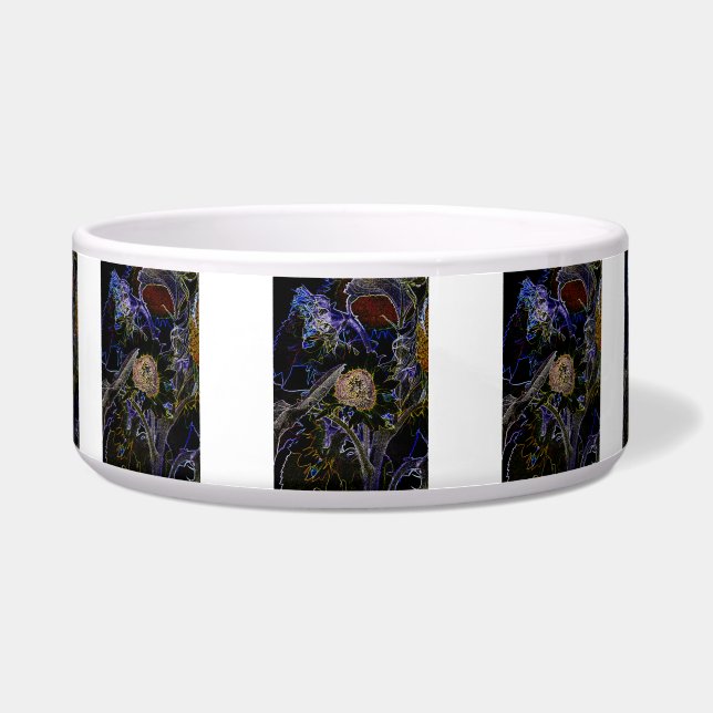 SUNFLOWERS VOERBAKJE (Voorkant)