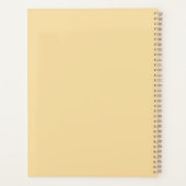 Sunflowers Watercolor Painting Planner (Achterkant)