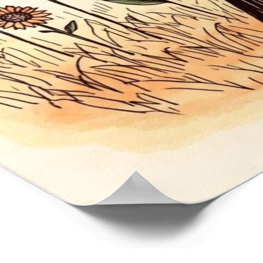 SunFlowerWitch Poster (Hoek)