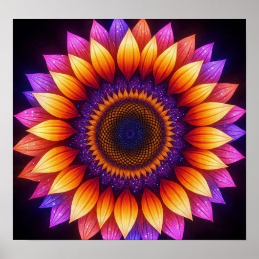 SunFlowerWitch Poster (Voorkant)