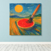 Sunfruit Dreams Canvas Afdruk (Insitu (Houten vloer))