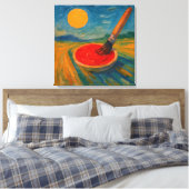 Sunfruit Dreams Canvas Afdruk (Insitu (Slaapkamer))