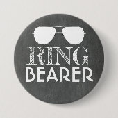 Sunglasses Ring Bearer Ring Security Wedding Ronde Button 7,6 Cm (Voorkant)