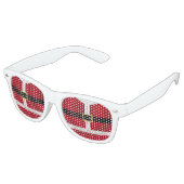 Sunglasses van de Kerstman Retro Zonnebril (Gekanteld)