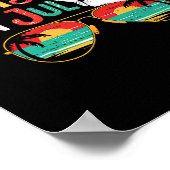 Sungled Christmas In July Summer Xmas Beach Vacati Poster (Hoek)