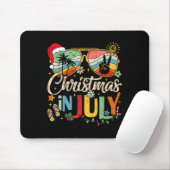 Sungles Santa Claus Beach Christmas In July Men Wo Muismat (Met muis)