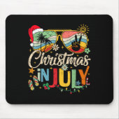 Sungles Santa Claus Beach Christmas In July Men Wo Muismat (Voorkant)