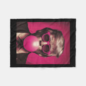 Sungles Trump Bubble Gum Fleece Deken (Voorkant (Horizontaal))