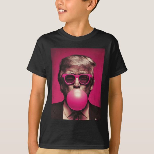 Sungles Trump Bubble Gum T-shirt (Voorkant)