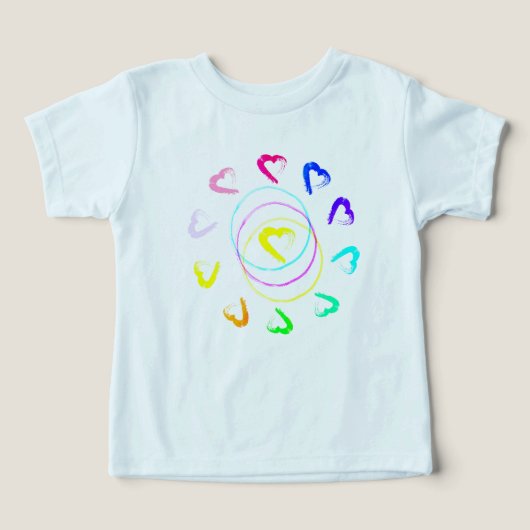 Sunheart Peuter T-shirt (Design voorkant)