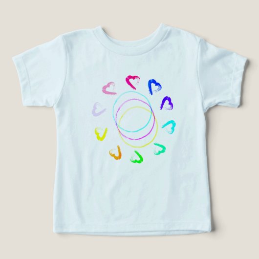Sunheart Peuter T-shirt (Design voorkant)