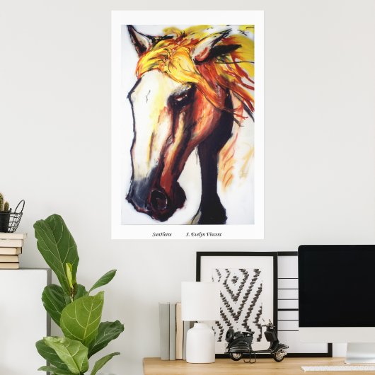 SunHorse Poster (Thuiskantoor)