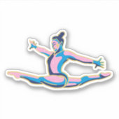 Suni Lee Olympische Spelen 2024 Parijs Sticker (Voorkant)