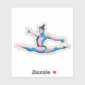 Suni Lee Olympische Spelen 2024 Parijs Sticker (Vel)