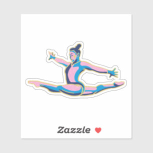 Suni Lee Olympische Spelen 2024 Parijs Sticker