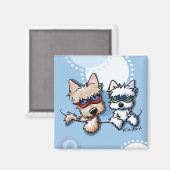 Sunkast Terriers Magnet (Voorkant / Achterkant)