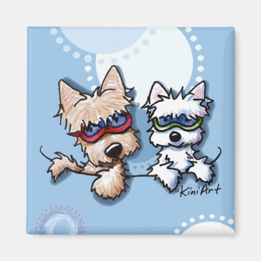 Sunkast Terriers Magnet (Voorkant)