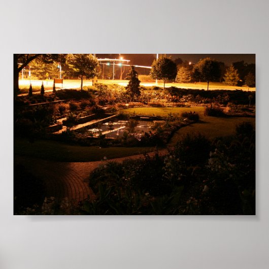 Sunken Gardens Poster (Voorkant)