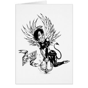 Sunken Love Punk Rock Pin-Up Tattoo