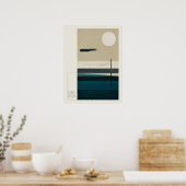 Sunken Meadow Kings Park Long Island Natuur Scene Poster (Keuken)