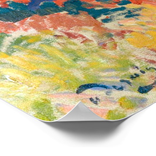 Sunken Path, L'Estaque | Andre Derain | Poster (Hoek)