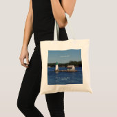 Sunken Rock Light canvas tas (Voorkant (product))