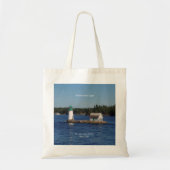 Sunken Rock Light canvas tas (Voorkant)