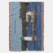 Sunken Rock Light goot deken (Voorkant Verticaal)