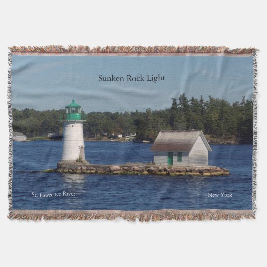 Sunken Rock Light goot deken (Voorkant)