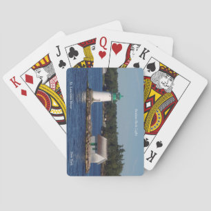 Sunken Rock Light-kaarten Pokerkaarten