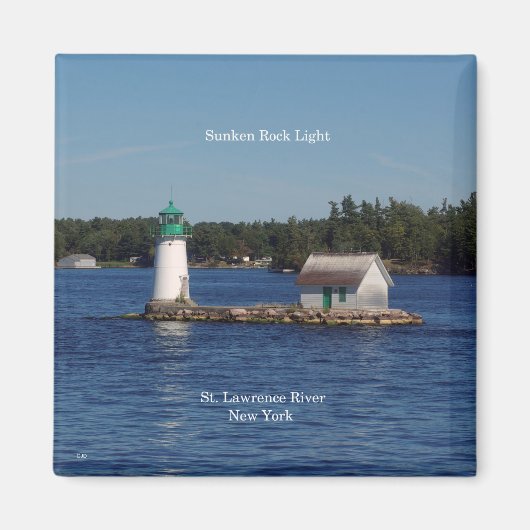 Sunken Rock Light magnet (Voorkant)