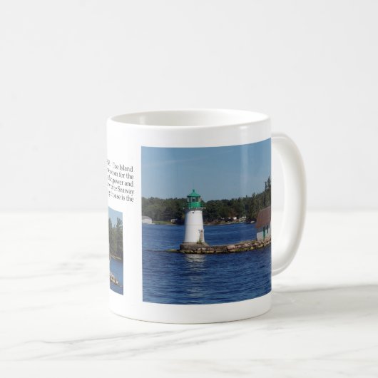 Sunken Rock Light-mok Koffiemok (Voorkant rechts)