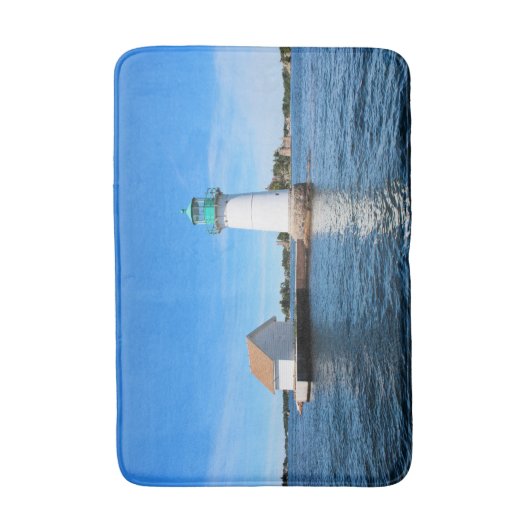 Sunken Rock Lighthouse, New York Bath Mat (Voorkant Verticaal)