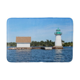 Sunken Rock Lighthouse, New York Bath Mat