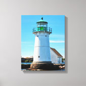 Sunken Rock Lighthouse, New York Canvas Print (Voorkant)