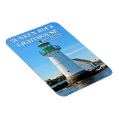Sunken Rock Lighthouse, New York Flexi Magnet Magneet (Rechterzijde)