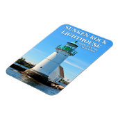 Sunken Rock Lighthouse, New York Flexi Magnet Magneet (Linkerzijde)