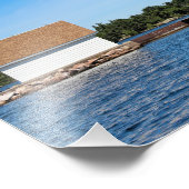 Sunken Rock Lighthouse, New York Photo Print Foto Afdruk (Hoek)