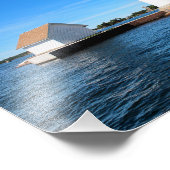 Sunken Rock Lighthouse, New York Photo Print Foto Afdruk (Hoek)