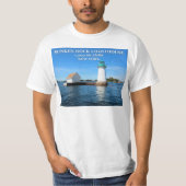 Sunken Rock Lighthouse, New York T-shirt (Voorkant)
