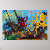 Sunken Ship Poster (Voorkant)