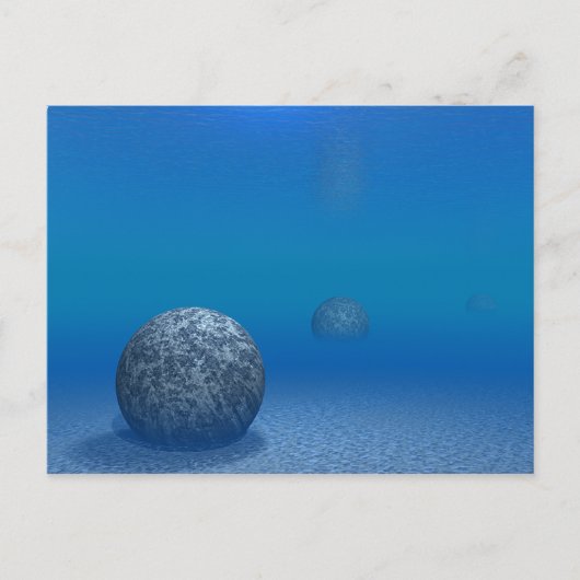 Sunken Stones Briefkaart (Voorkant)